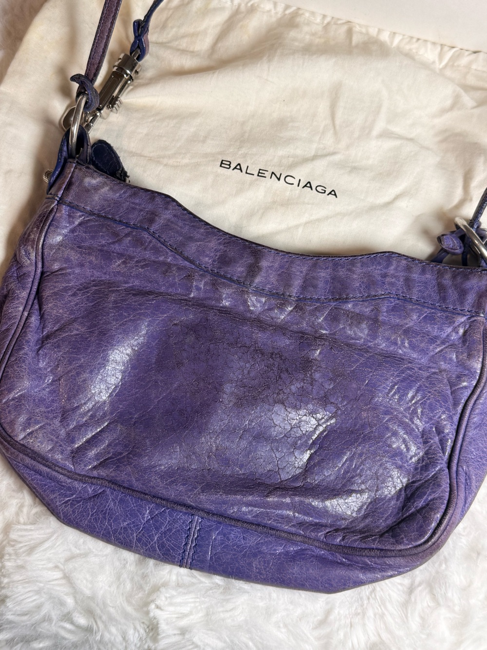 Vintage Balenciaga Classic Hip Crossbody Bag - Picture 3 of 9